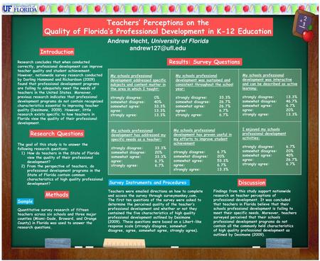 Teachers’ Perceptions on the