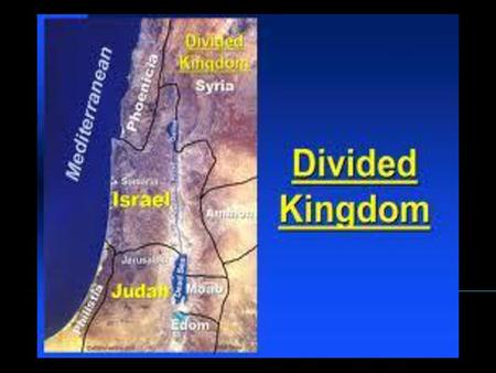 “Divided Kingdom”.