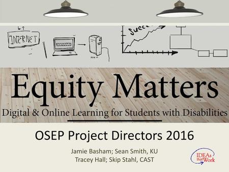 OSEP Project Directors 2016