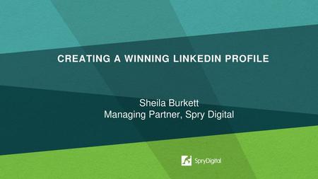 Creating a Winning Linkedin Profile