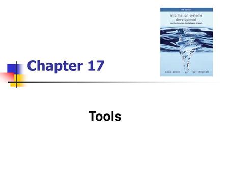 Chapter 17 Tools.