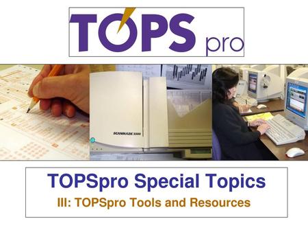 TOPSpro Special Topics