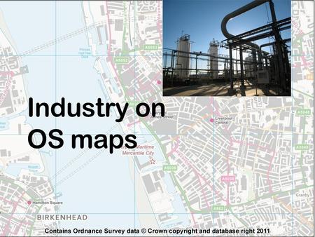 Industry on OS maps.