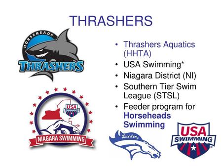 THRASHERS Thrashers Aquatics (HHTA) USA Swimming*