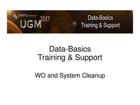 Data-Basics Training & Support