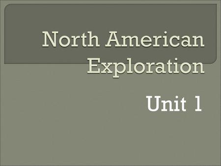 North American Exploration