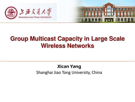 Group Multicast Capacity in Large Scale Wireless Networks