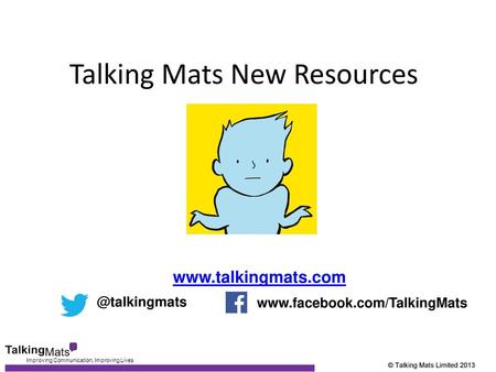 Talking Mats New Resources