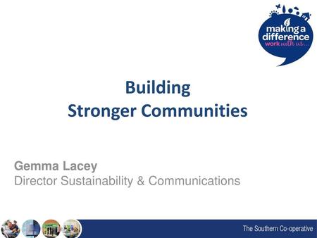 Building Stronger Communities