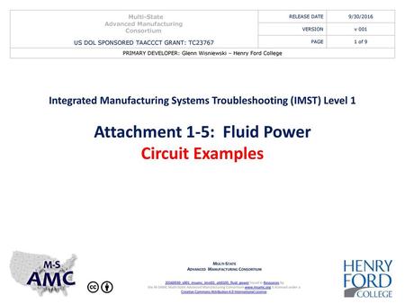 Attachment 1-5: Fluid Power Circuit Examples