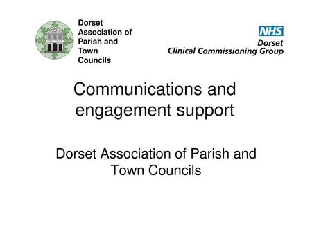 Communications and engagement support