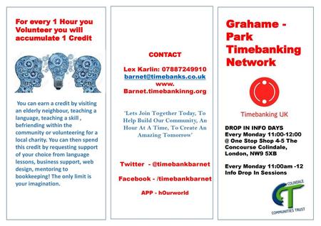 Grahame -Park Timebanking Network