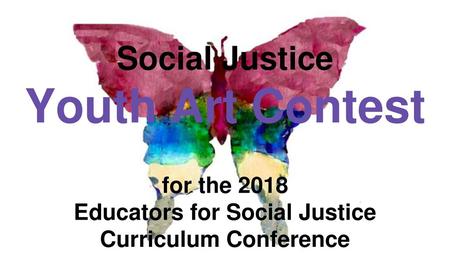 Social Justice Youth Art Contest