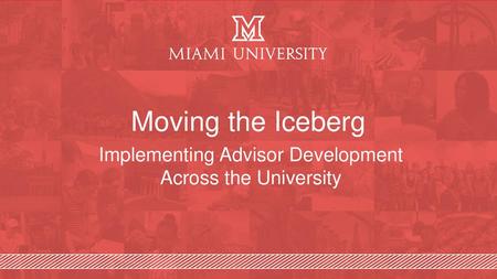 Implementing Advisor Development Across the University