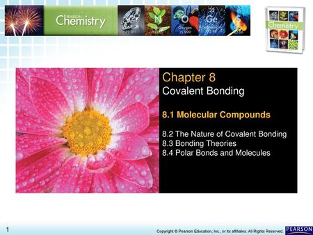 Chapter 8 Covalent Bonding 8.1 Molecular Compounds