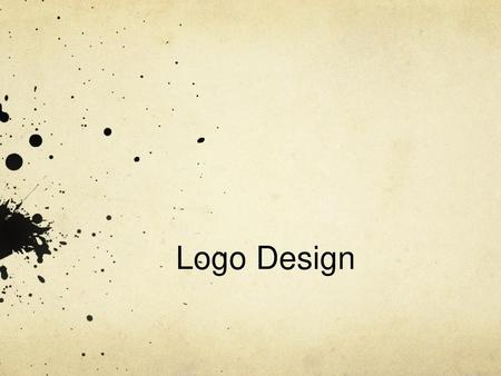 Logo Design.