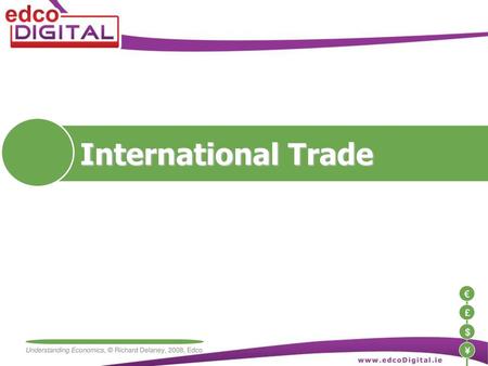 International Trade.