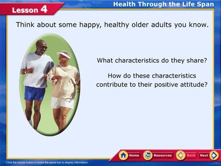 Health Through the Life Span