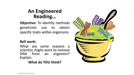 An Engineered Reading…