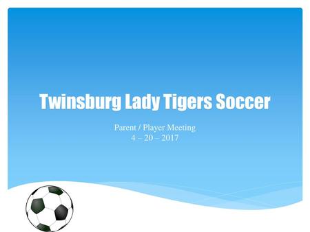 Twinsburg Lady Tigers Soccer