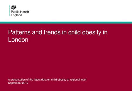 Patterns and trends in child obesity in London