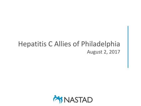 Hepatitis C Allies of Philadelphia August 2, 2017