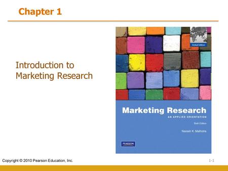 Introduction to Marketing Research