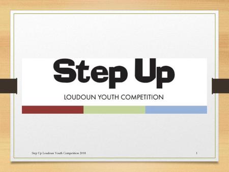 Step Up Loudoun Youth Competition 2018