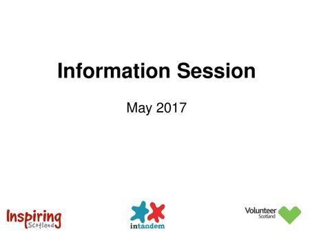 Information Session May 2017