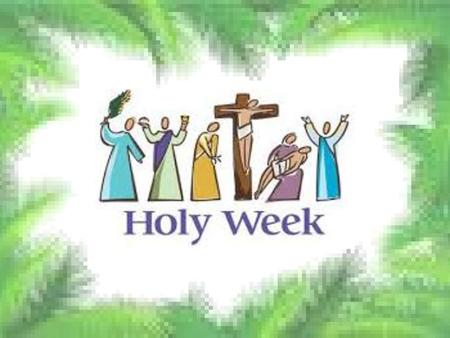 When is Holy Week? Holy Week is the week before Easter, commemorating events in the last days of Jesus' life on Earth. It begins on Palm Sunday and ends.