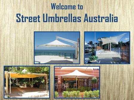 Street Umbrellas Australia