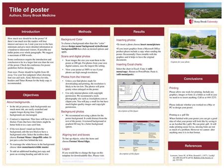 Title of poster Authors, Stony Brook Medicine Introduction Methods