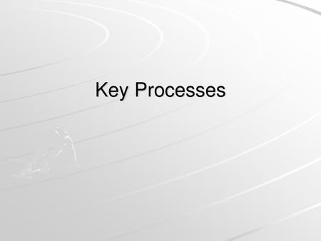 Key Processes.