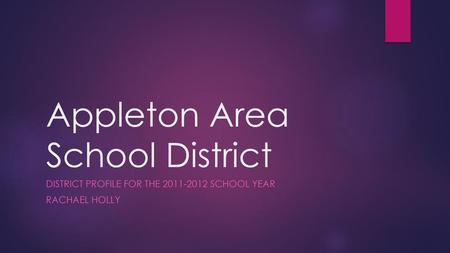 Appleton Area School District