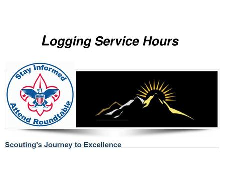 Logging Service Hours.