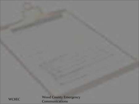 Wood County Emergency Communications