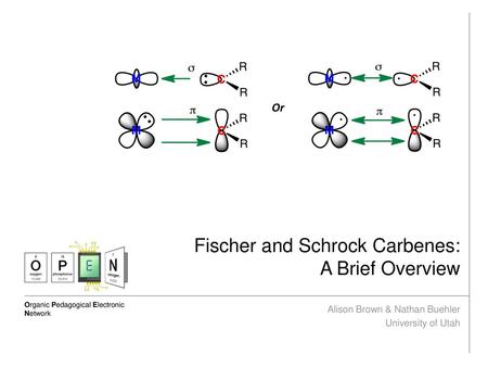 Fischer and Schrock Carbenes: A Brief Overview