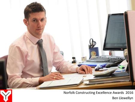 Norfolk Constructing Excellence Awards 2016 Ben Llewellyn