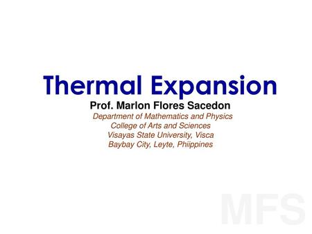 Prof. Marlon Flores Sacedon