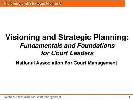 National Association For Court Management