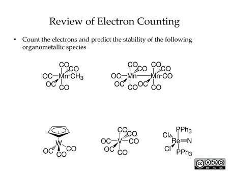 Review of Electron Counting