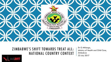 Zimbabwe’s shift towards treat all: national country context