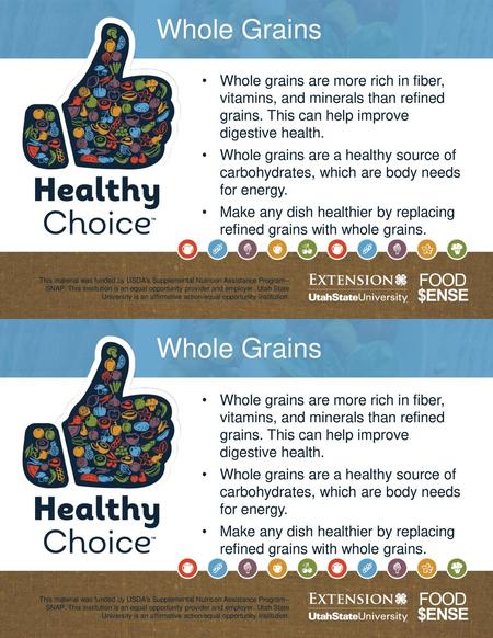 Whole Grains Whole Grains