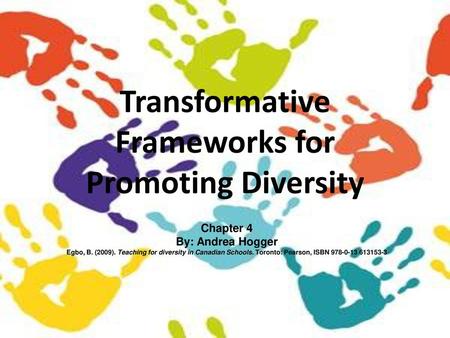 Transformative Frameworks for Promoting Diversity