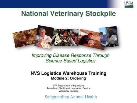 National Veterinary Stockpile