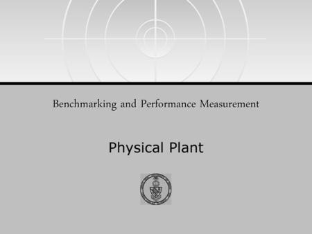 Benchmarking and Performance Measurement