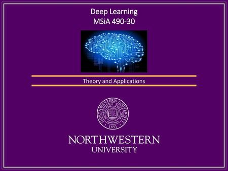 Theory and Applications