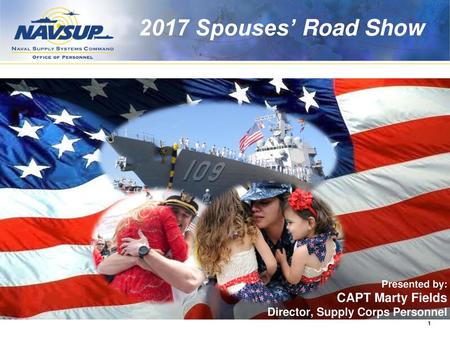 2017 Spouses’ Road Show CAPT Marty Fields