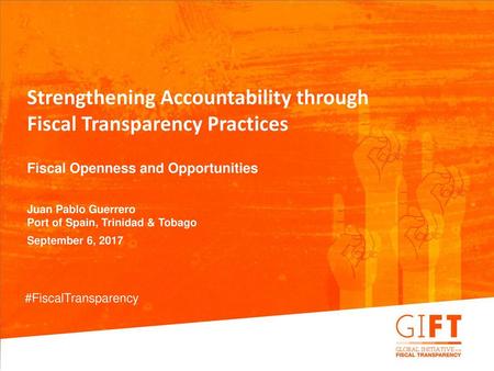 Strengthening Accountability through Fiscal Transparency Practices