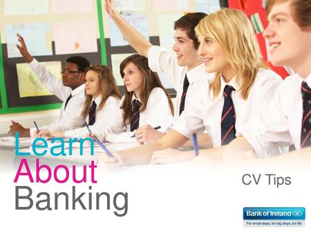 Learn About Banking CV Tips.